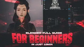Blender tutorial for beginners full guide in just 10min | Make 3D animation | basis of blender.