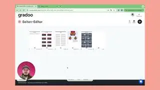 Wie bearbeite ich eine Seite im Layoutcreator von Gradoo?