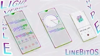 Linebit OS Theme Versi Light Keren banget!