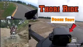 Ride To Thori #DroneShots #BankersGroup #VillageFun