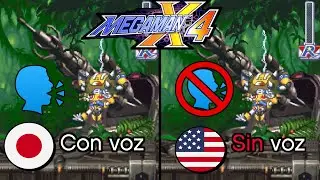 Diferencias entre la versi&oacute;n japonesa y americana de Mega Man X4