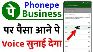 phonepe business voice notification | how to set phonepe business voice notification
