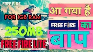 Free Fire ka Baap / New Game only 250MB / Free Fire Lite / For 1GB Ram mobile Best Graphics , FFLite