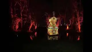 Tulleys farm Christmas light festival part 1