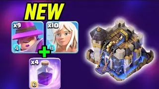 Mini Warden & Healer Power!⚔️ TH17 vs TH18 Max Destroyed The Bases!😍 ~ Clash of Clans 