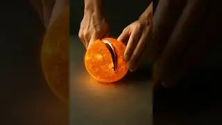 ASMR Cutting the Sun &ndash; Insanely Satisfying Sci-Fi Slice! ☄️