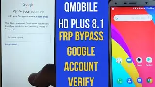 Qmobile Hd Plus+ Frp bypass Without Pc Very Easy Method  2020 Google Account Verification