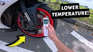 PUTTING MY BRAKE AIR DUCT To A Test | Yamaha YZF R1 | Motovlog Singapore | NeedForRide