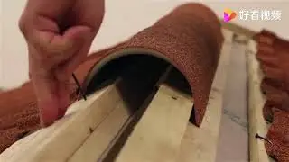 Stone coated metal roof tile Ridge installation process