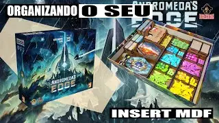 Organizador (Insert MDF) compat&iacute;vel com Andromeda's Edge