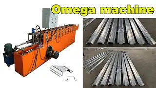 Omega profile forming machine | top hat toll forming machine for Egypt
