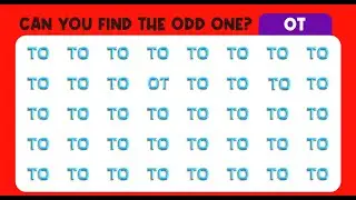 Master the Odd Letter | A Brain-Teasing Challenge!