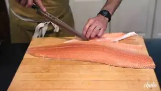 Hugh Acheson Demos How to Butcher and Fillet Salmon