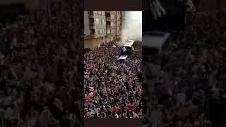 Recibimiento CD Castell&oacute;n en un play off a 2&ordm;B