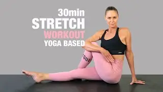 FULL BODY STRETCH // RECOVERY DAY WORKOUT (At Home) (4K)