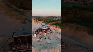 Renesse strand vanaf strandclub Horizon, 25 mei 2024 - DJI mini 4 pro 4K