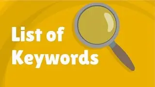 Searching for a List of Keywords