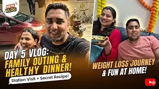 Busy Saturday: Family Ke Saath Masti aur Healthy Dinner! 🥙 | Day 5 @ShubhamTripathi_Vlogs 