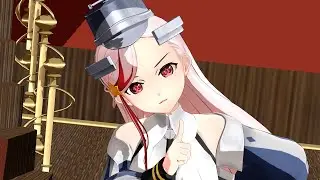 【モデル配布】　マサチューセッツ　バイオレンストリガー　【艦これMMD】