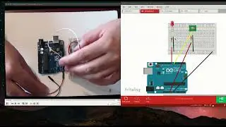 Arduino Tutorial For Beginners 7  - How to connect a switch button to Arduino