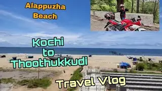 Alappuzha Beach சுத்தி பாக்கலாம் வாங்க | Kochi to Thoothukkudi | Couple Travel Vlog #redbuster