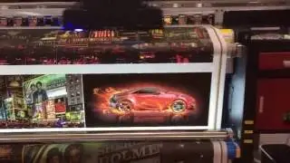 Ricoh Gen5 3.2m Stretch Ceiling Film LED UV Printer | Soft Film Printer