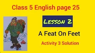 Class 5 English page 25 _ Class 5 Butterfly page 25 