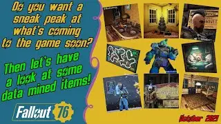 Fallout 76 Datamined Items | October 2021