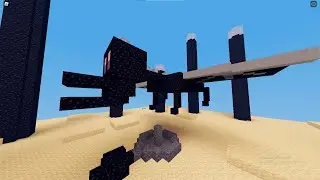 I Made The Minecraft End Dimension In ROBLOX Bedwars!