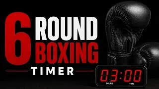 6 Round Boxing Timer - Train Like A Champion
