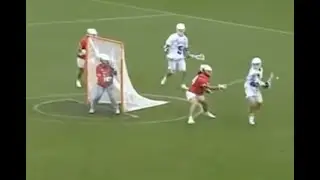 Running the Rail, Defending below GLE - Nick Grill - Men's Lacrosse Defense