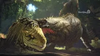 Monster Hunter: World - Deviljho DLC Hunt (Bow)