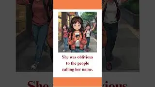 Oblivious Meaning | Learn English Vocabulary | A2Z Vocabulary #english #vocabs #englishlearning