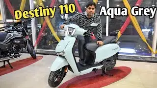 Destini Launched New Colour AQUA GREY ! HERO KA NAYA SCOOTER AB NAYE COLOUR MAI!