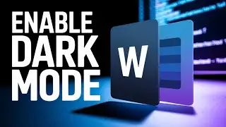 How to Enable or Disable Dark Mode in word