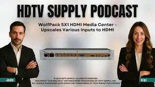 WolfPack 5X1 HDMI Media Center #hdtvsupply #wolfpack #hdmi #mediacenter #vga  #componentvideo