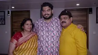 Haldi family  rituals of Siddhant 's marriage. Sabka ashirwad le leya bache ne.God bless him❤️🙏