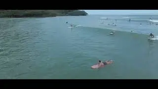 Surfing Paradise Unleashed: Kahana Bay, Oahu, Hawaii - February 2023