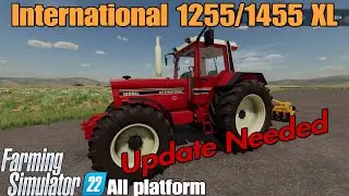 International 1255 1455XL / FS22 mod for all platforms