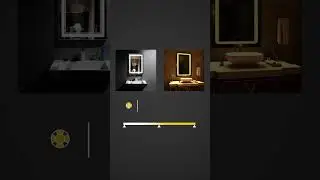 Rectangular LED mirror