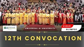 A Day to Remember! 12th UAi Convocation Glimpses - Universal Ai University in Karjat | 4th Nov 2023