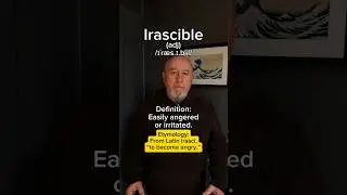 Вспыльчивый! Английское произношение, значение, синонимы, этимология и примеры!