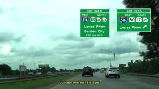 I 16 East in to Savannah GA 2019