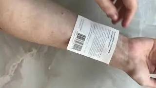 Временные тату 2SKIN &laquo;Розовый тюльпан&raquo; / Процесс нанесения