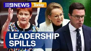 Nationals and Liberals face leadership spills, with One Nation surging in polls | 9 News Australia