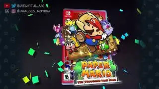 Paper Mario: The Thousand-Year Door &mdash; Animated 3D Hologram Cover