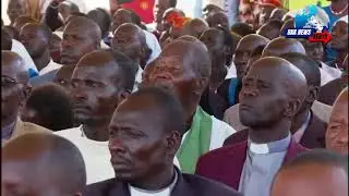 See How President Ruto Made His Grand Entrance at AIC Chesombur Church Service in West Pokot County!