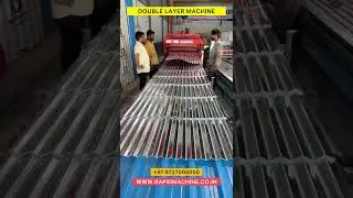 Double Layer Roofing Sheet Roll Forming Machine