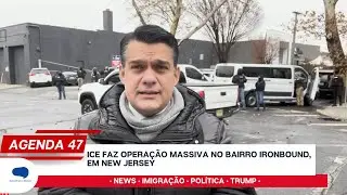 URGENTE NO AGENDA 47 | MEGA OPERA&Ccedil;&Atilde;O DO ICE NO IRONBOUND, NEWARK-NJ