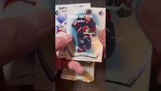2021-22 Upper Deck SP 🔥 What&rsquo;s Inside?! #hockeycards #shorts #short #yeg #nhlshorts #hockeyshorts